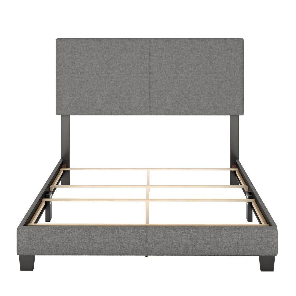 Boyd Sleep MIL898TW Mateo Linen Upholstered Platform Bed
