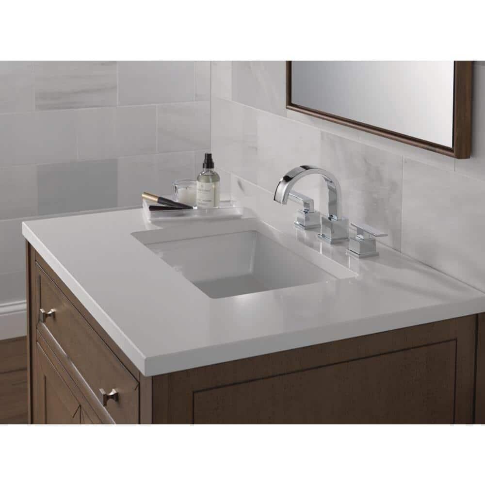 Vero Widespread Bathroom Faucet 3 Hole, 2-handle Bathroom Sink Faucet with Drain Assembly