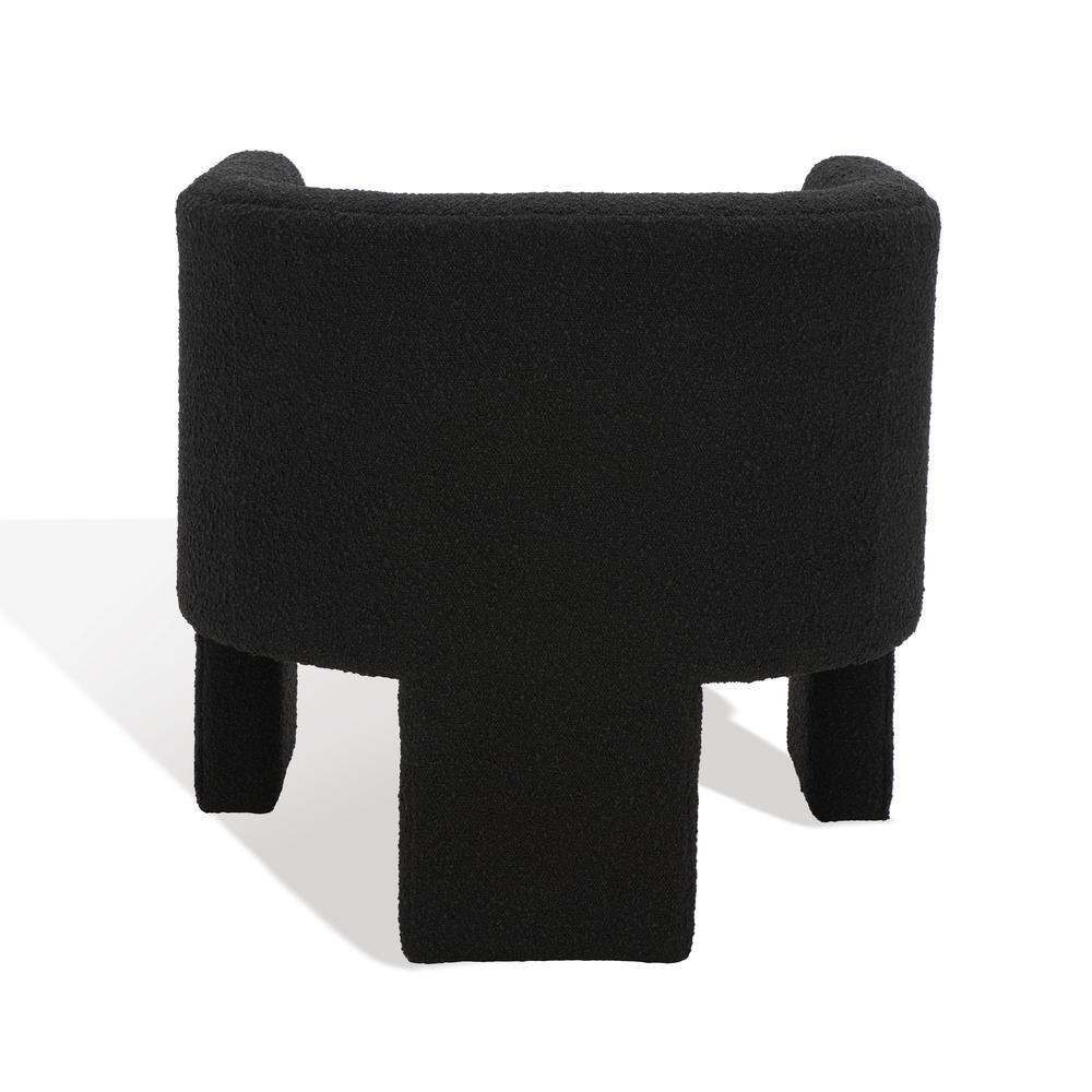 Sammie 3 Leg Accent Chair - SFV5034 - Black - Safavieh Couture