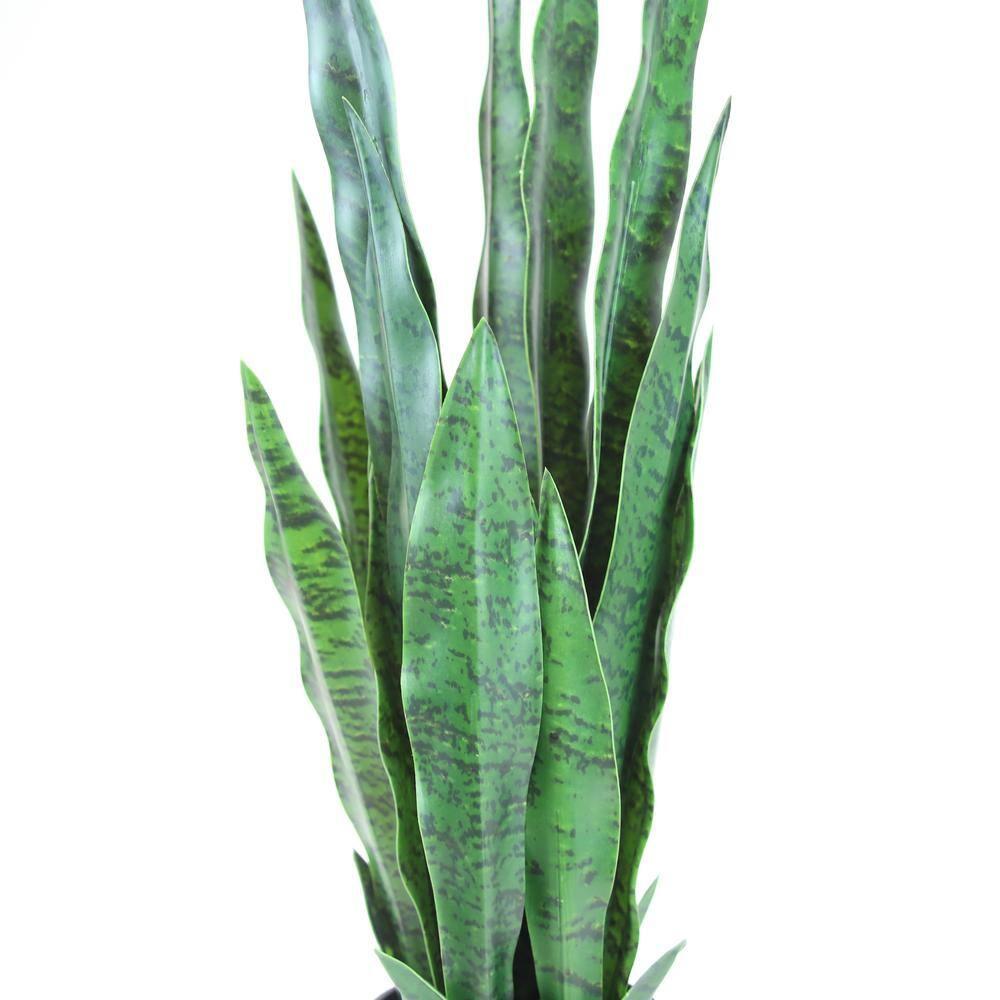 Primrue Faux Snake Plant (Sansevieria) Tree in Pot Liner