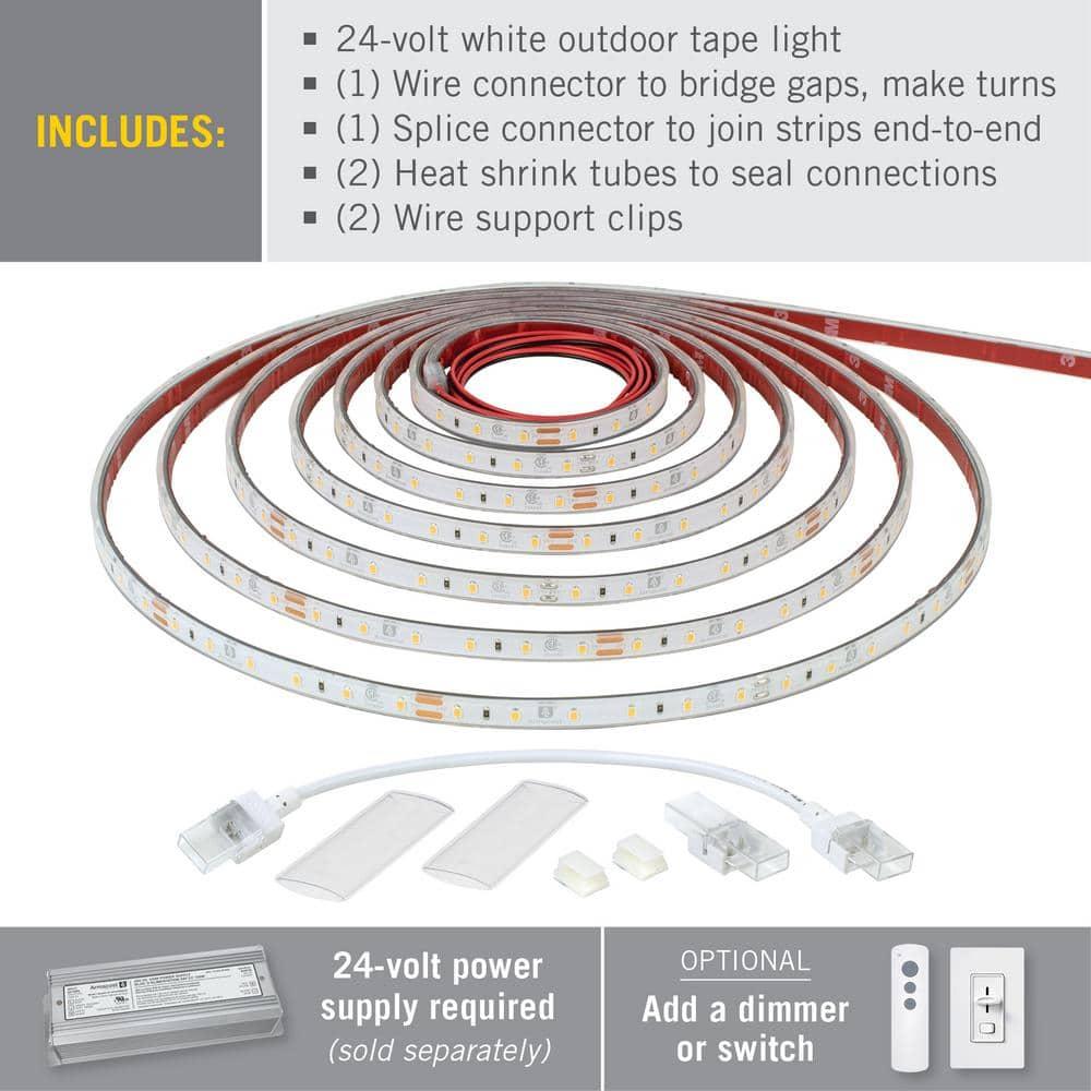 RibbonFlex Pro, 24V, 3000K, 60LEDs/M, IP67, 10M Undercabinet Strip Light