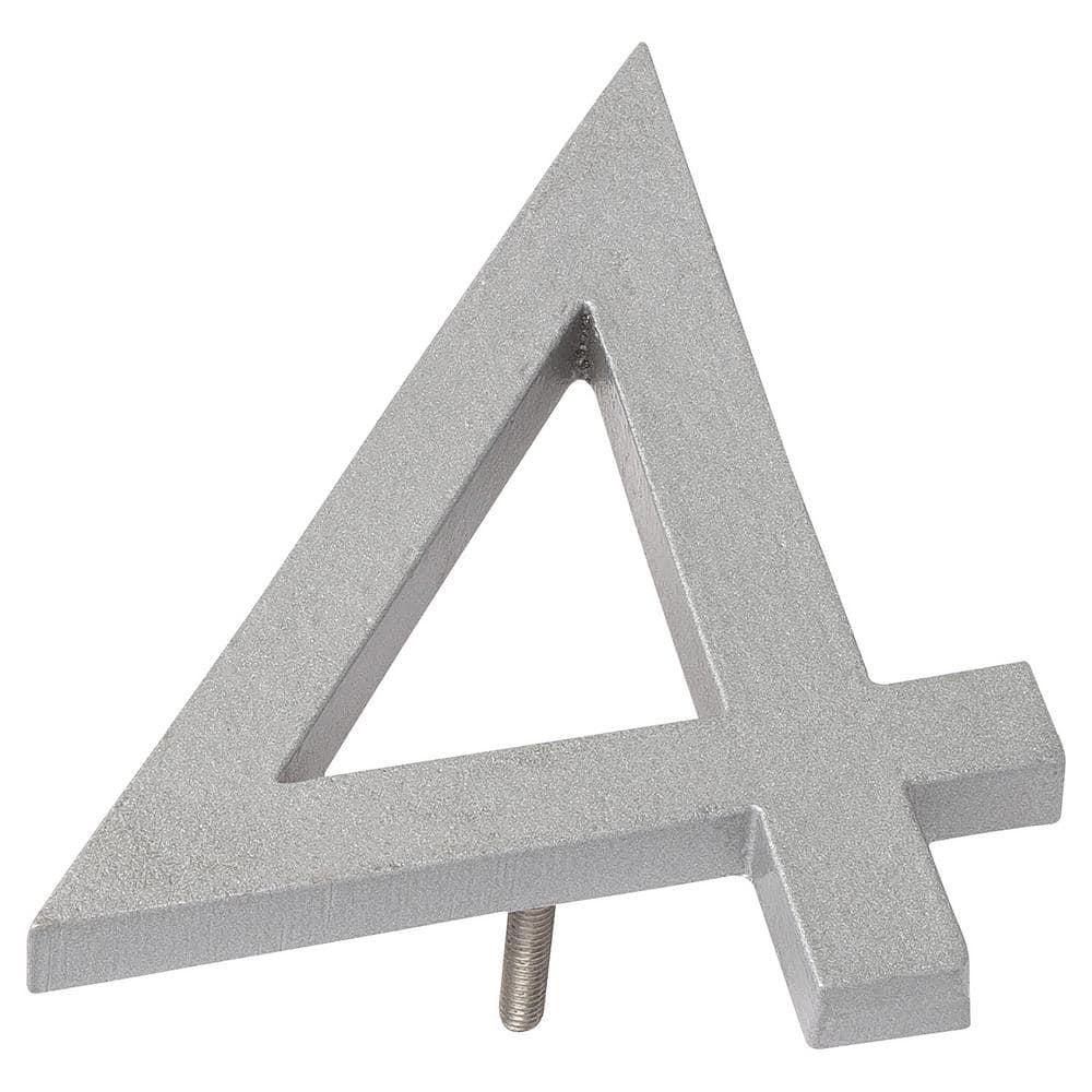Montague Metal Products Inc. 4'' H Metal House Number