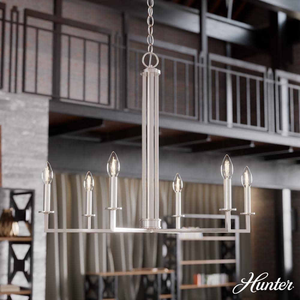 6 - Light Geometric Classic Chandelier