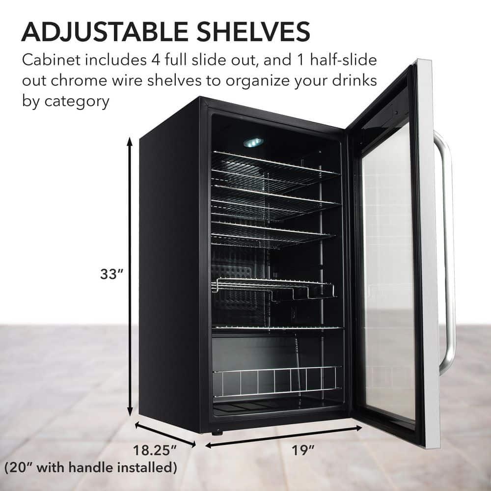 Whynter Whynter 136 Cans Freestanding Beverage Refrigerator with Digital Control