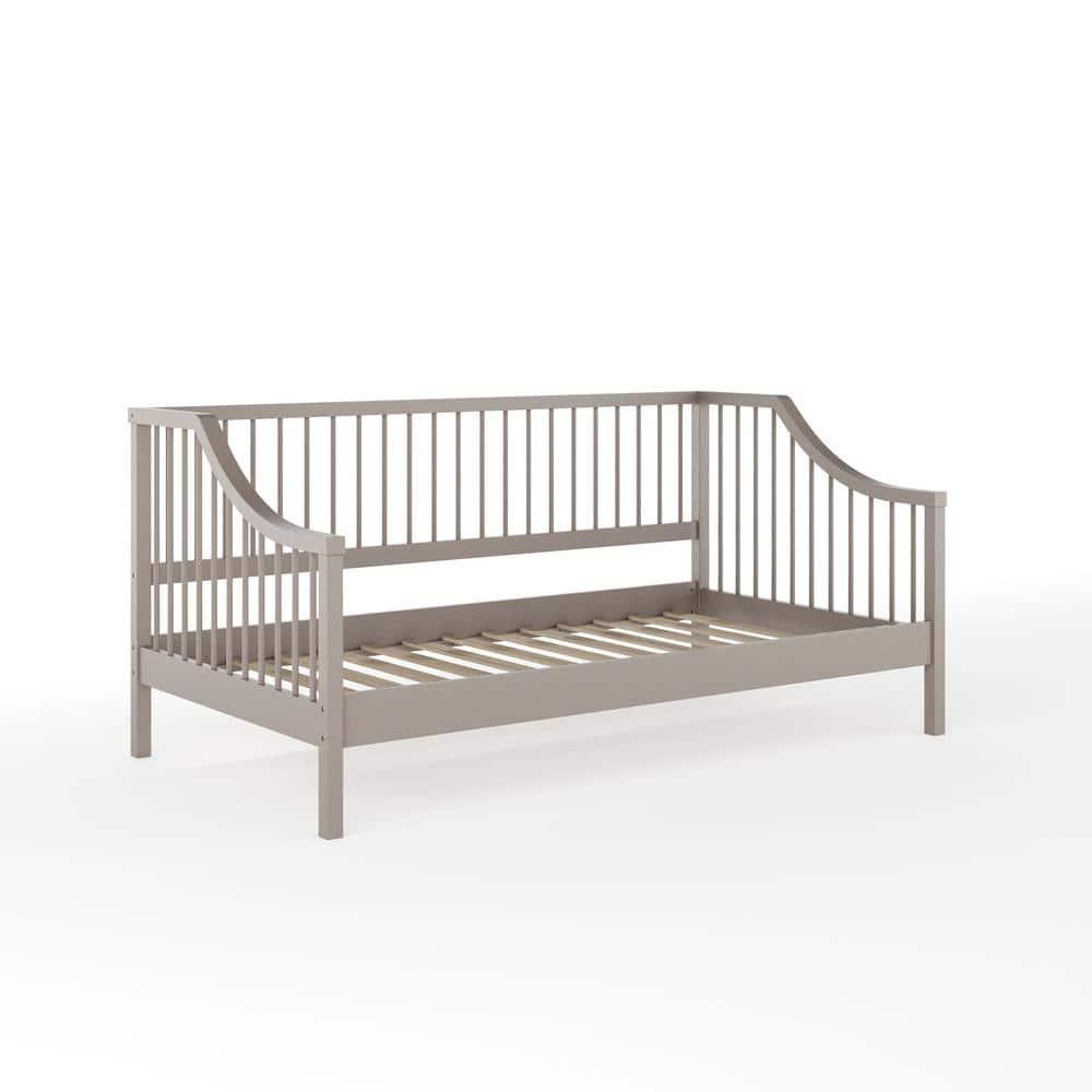 Martha Stewart Martha Stewart Neely Wooden Platform Daybed With Spindles And Wood Slat Foundation
