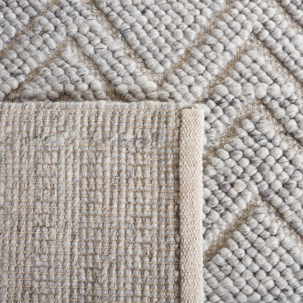 Natura NAT128 Hand Woven Indoor Accent Rug - Grey - 3'x5' - Safavieh