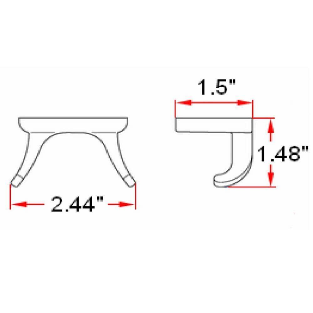 Design House Millbridge Classic Double Robe Hook