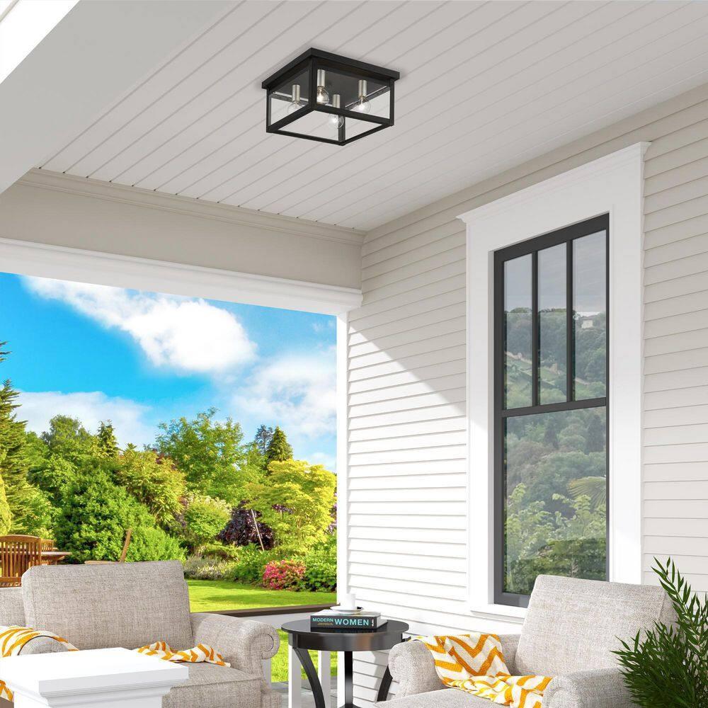 Teodro 4-Light 11" Flush Mount
