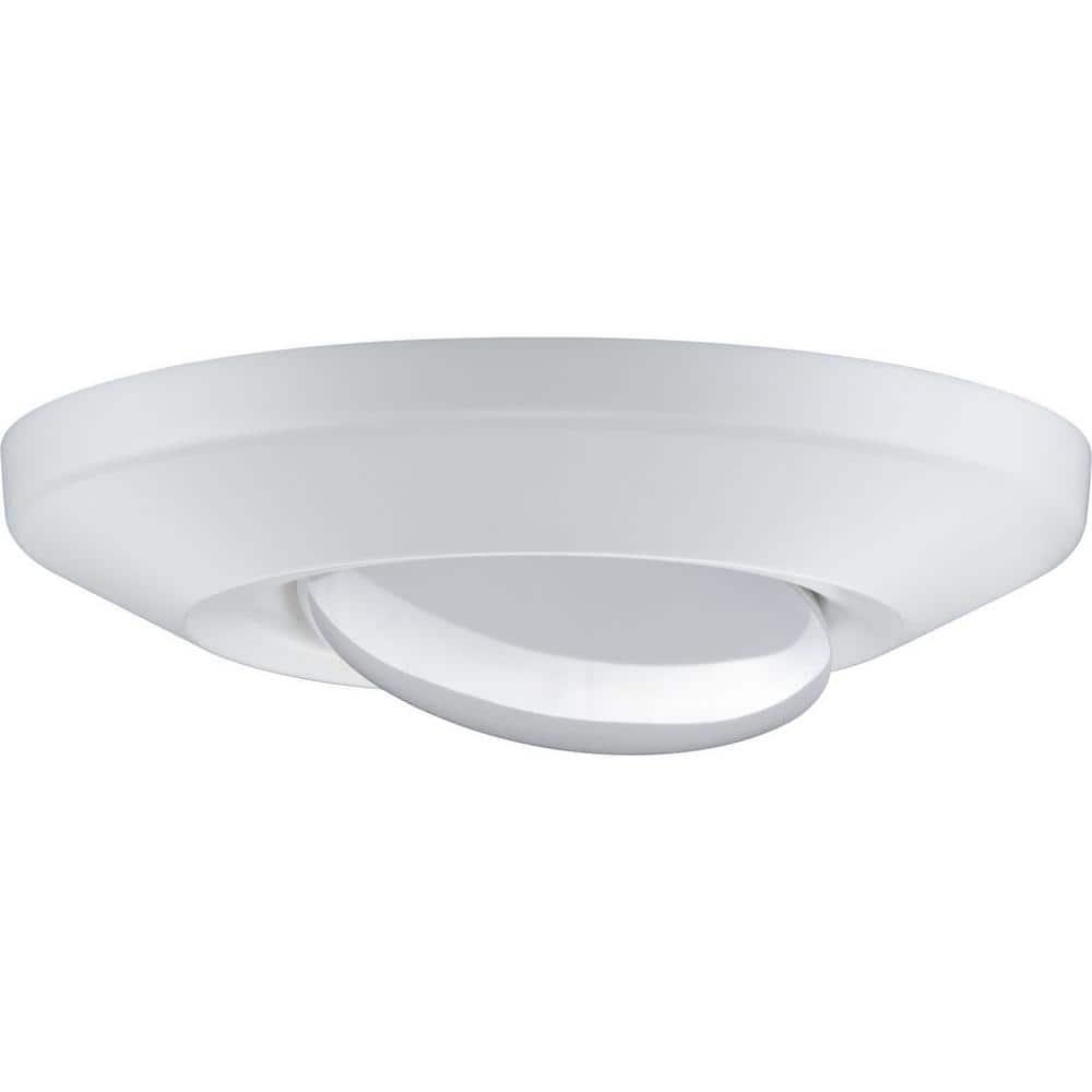Progress Lighting, Intrinsic Collection, 1-Light Surface Mount, Satin White, Eyeball Downlight