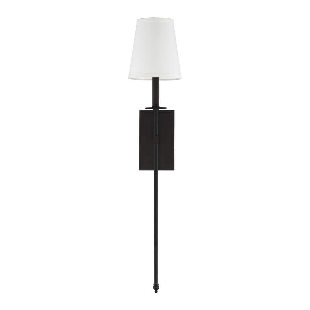 Savoy House Monroe 1 - Light Wall Light in  Matte Black