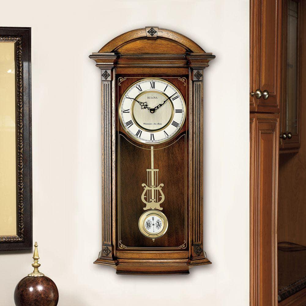 Bulova Metal Wall Clock