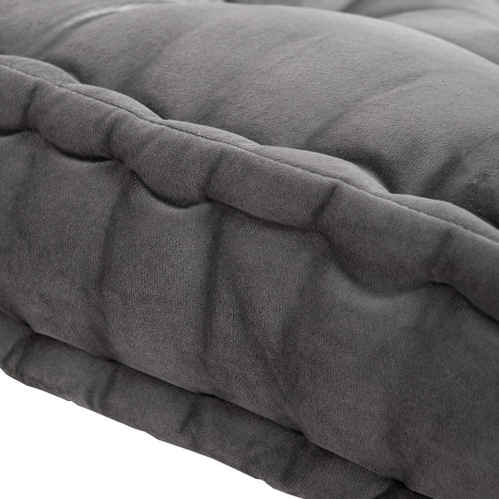 Sweet Home Collection Large Floor Pillow Reversible Meditation Yoga Cushion