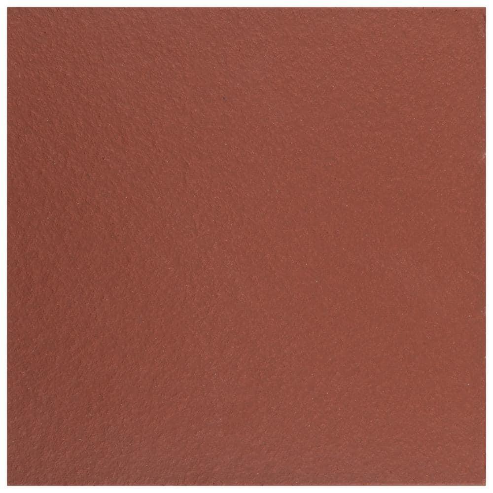 Quarry Red 5-7/8 in. x 5-7/8 in. Ceramic Floor and Wall Tile (5.98 sq. ft./Case)