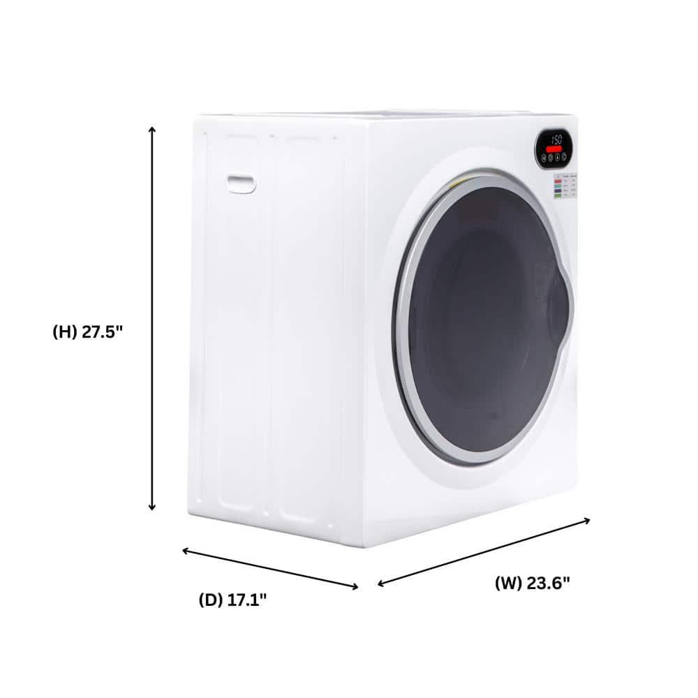 Equator Ultra Compact Short Vented SENSOR Dryer 2.6cf/10lb LED Ops 110V/1400W