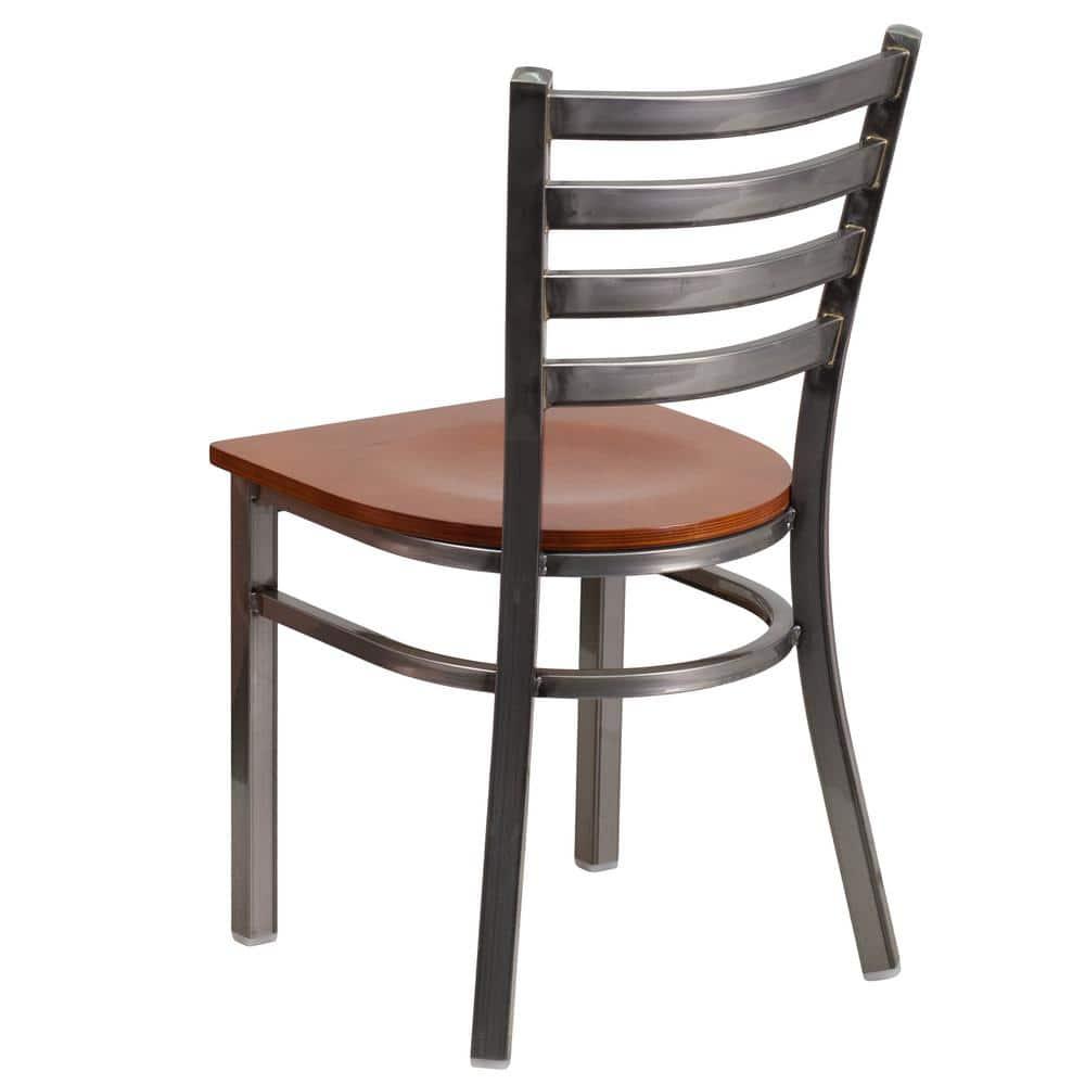 Flash Furniture Kendall Ladder Back Metal Restaurant Chair