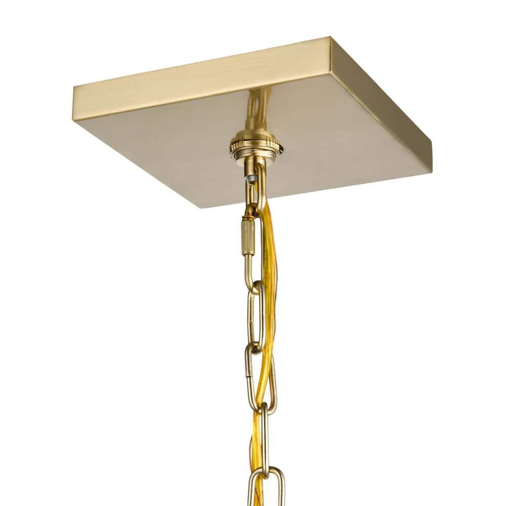 Millennium Lighting Ritner 4 - Light Pendant in  Modern Gold