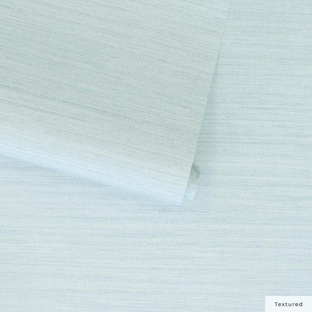 Tempaper & Co.® Faux Horizontal Grasscloth Removable Peel and Stick Wallpaper, Textured Seaglass, 28 sq. ft.: Vinyl, Prepasted