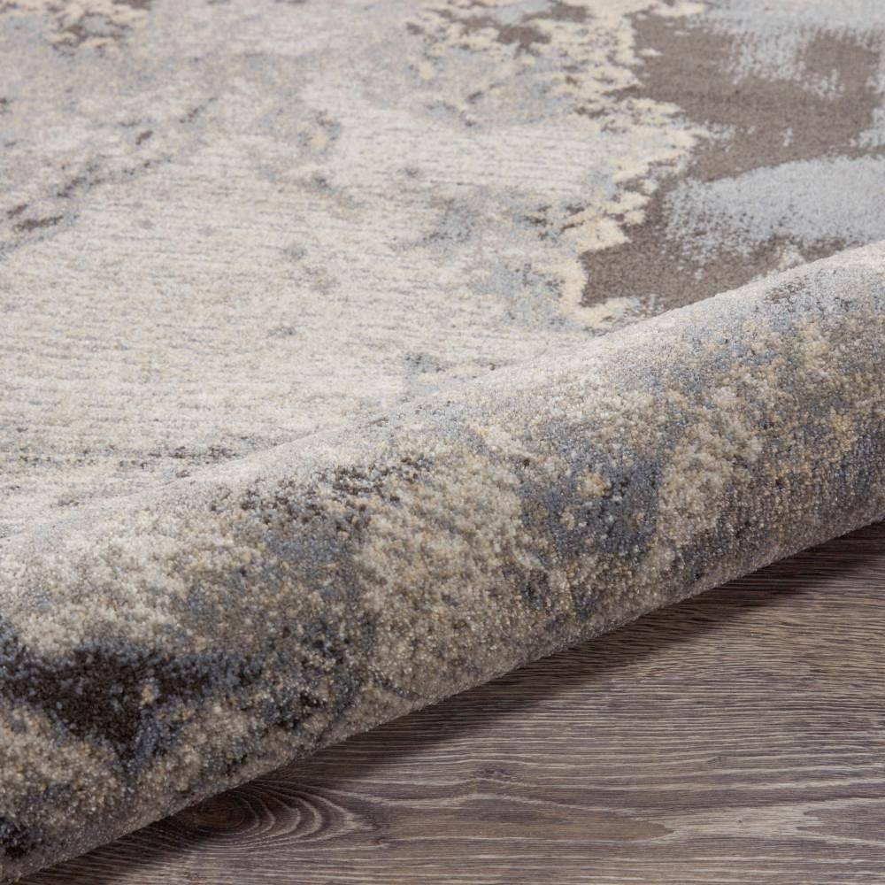 Nourison Maxell Modern Abstract Indoor Area Rug Grey 3' x 5'