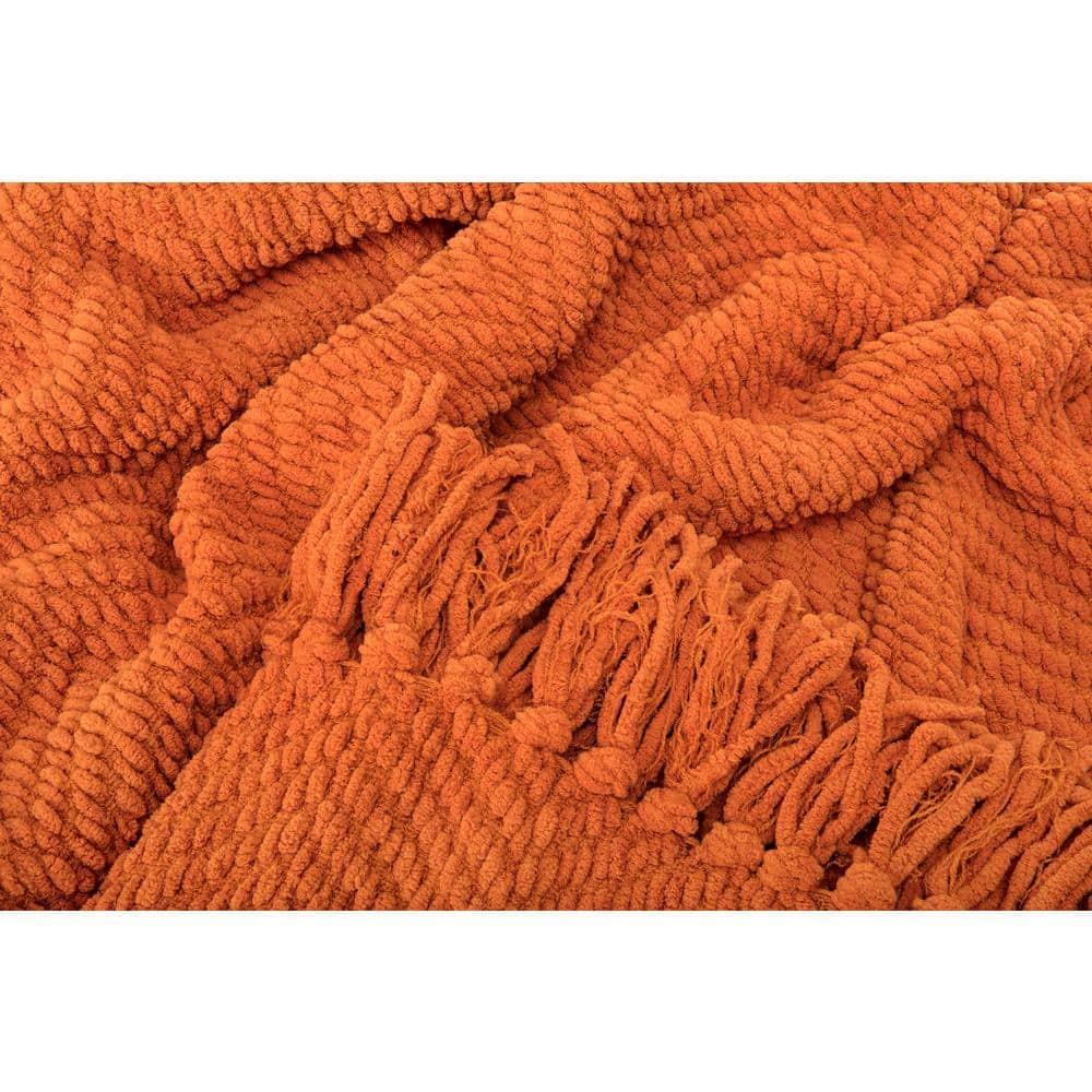Chanasya Textured Knitted Throw