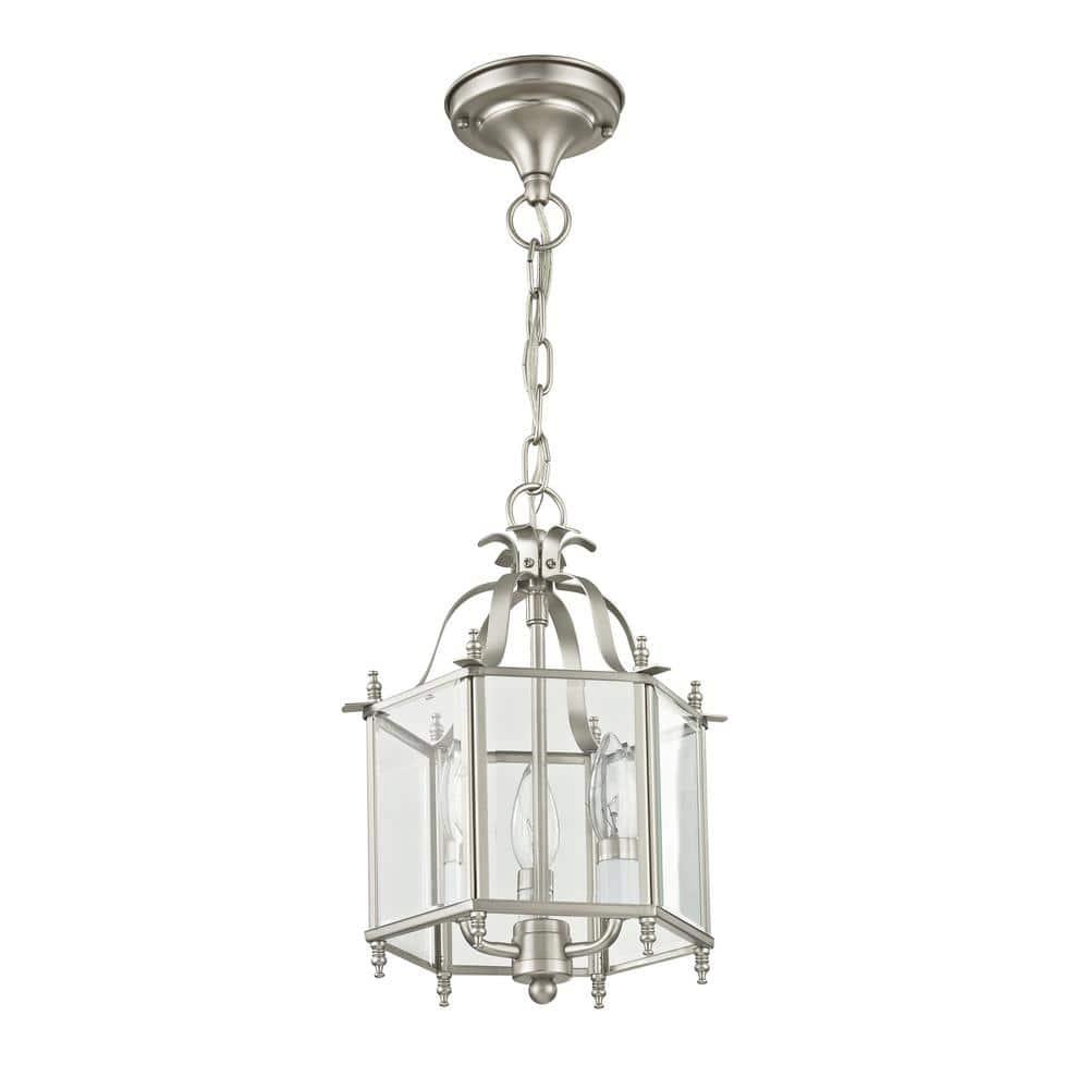Livex Lighting Livingston 3 - Light Chandelier in  Brushed Nickel