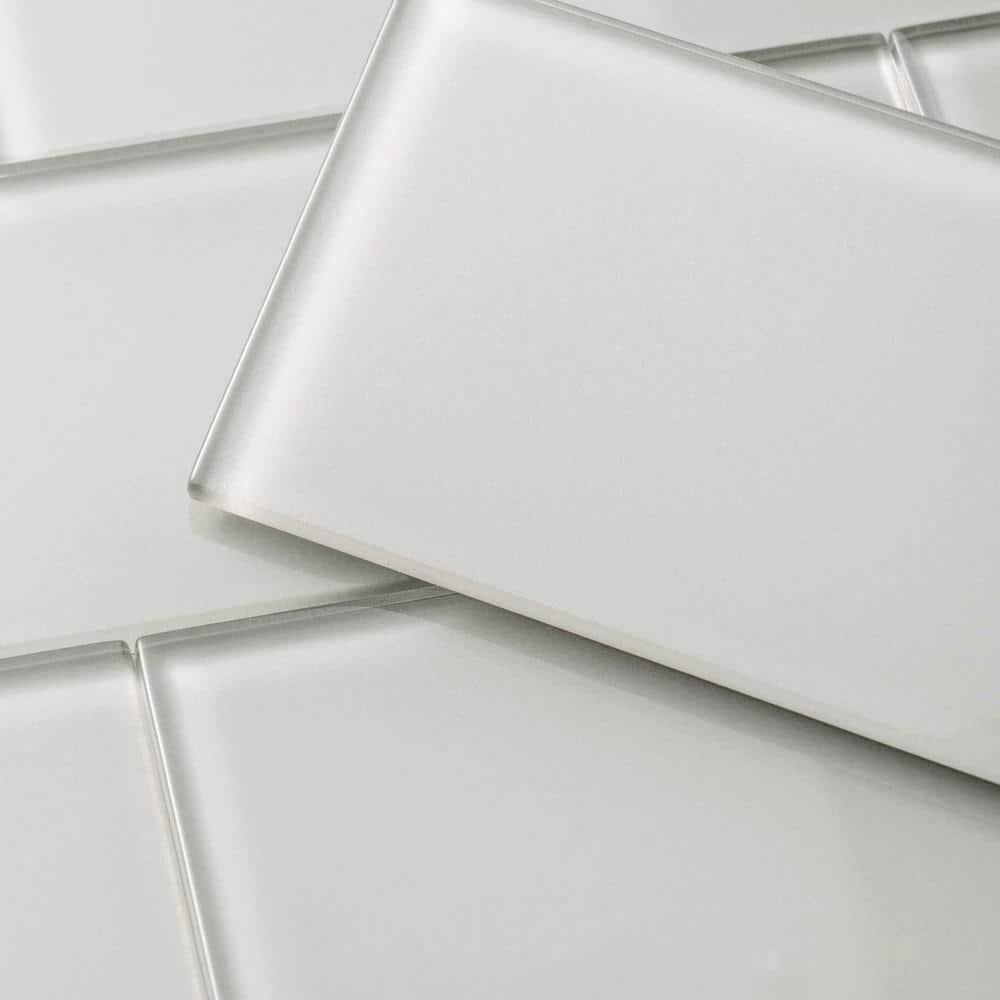 3" x 9" Glass Subway Tile