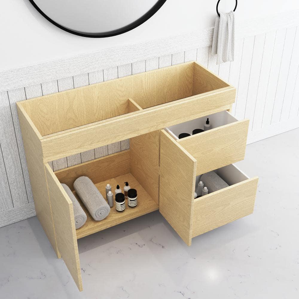 Cinnamon 48 Single Bathroom Vanity Base Only