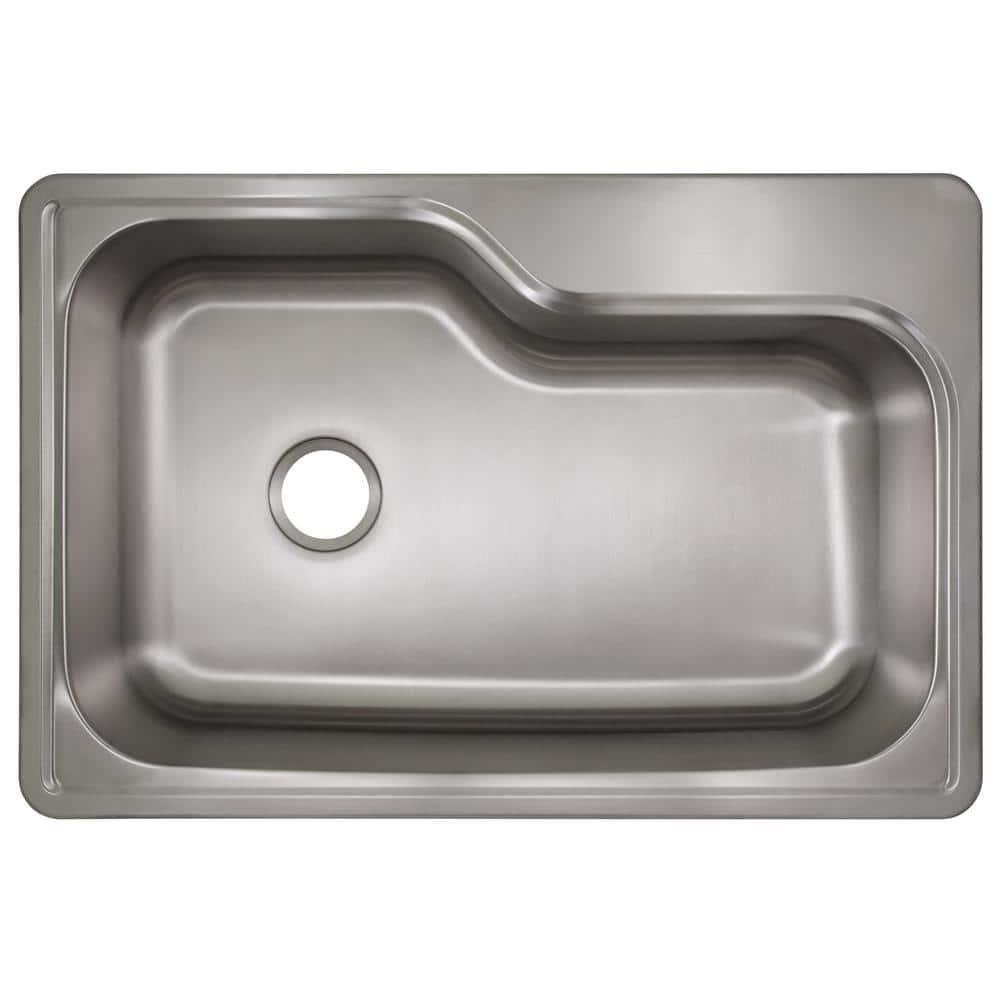33" L x 22" W Drop-In Kitchen Sink
