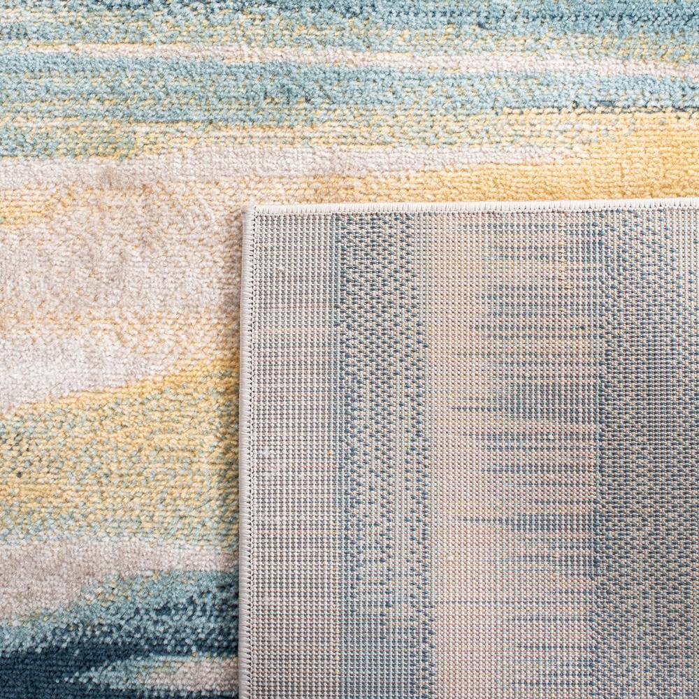 Skyler Beige/Navy 4 ft. x 6 ft. Abstract Area Rug