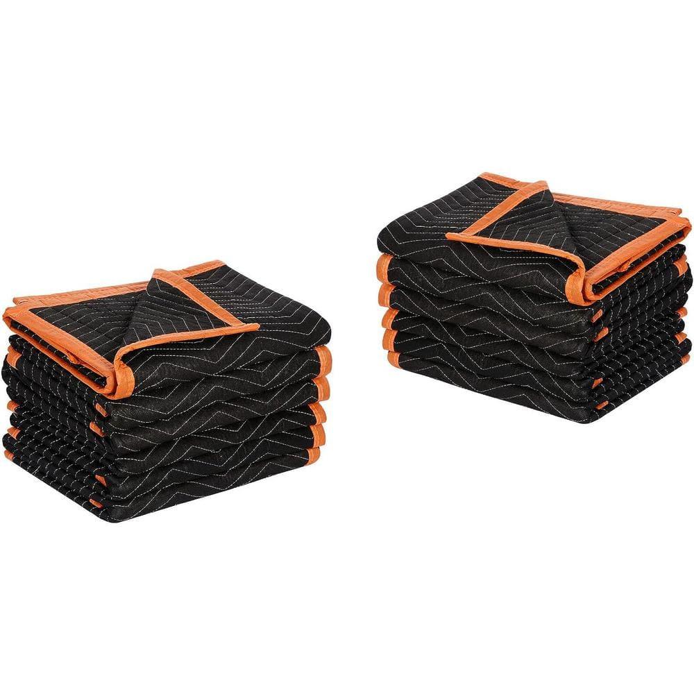 WEN Heavy Duty Padded Moving and Packing Blankets, 72 Inch by 80 Inch, 12 Pack