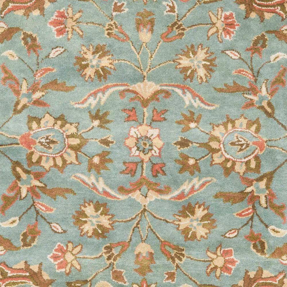 Heritage HG969 Hand Tufted Area Rug - Blue/Blue - 8'9"x11'9" - Safavieh.