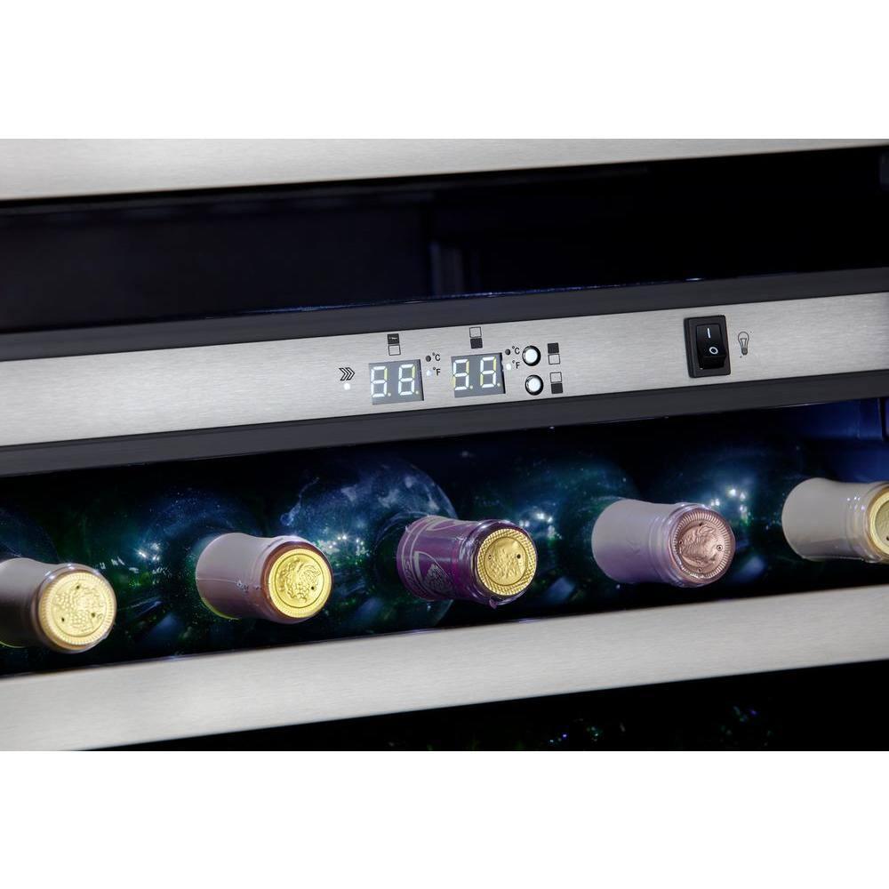 Danby Danby Dual Zone 19.44'' Freestanding 38 Bottle Wine Refrigerator with Reversible Door