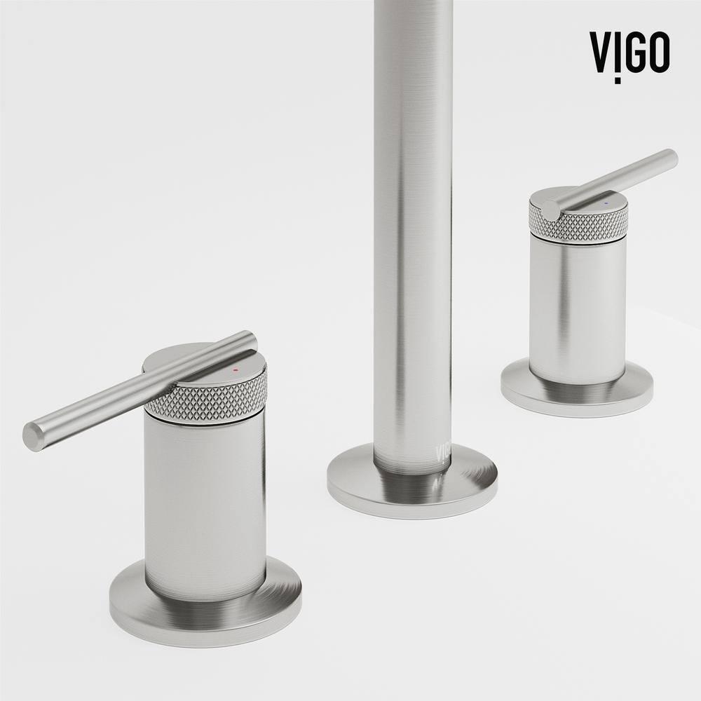 Sterling 7" H Two Handle Widespread Bathroom Faucet