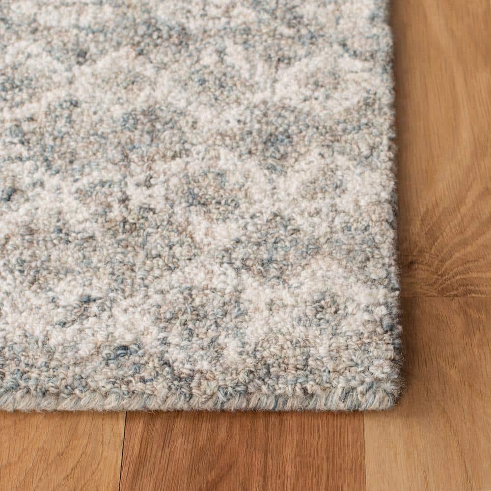 SAFAVIEH Abstract Ryder Geometric Area Rug, Ivory/Grey, 2' x 3'