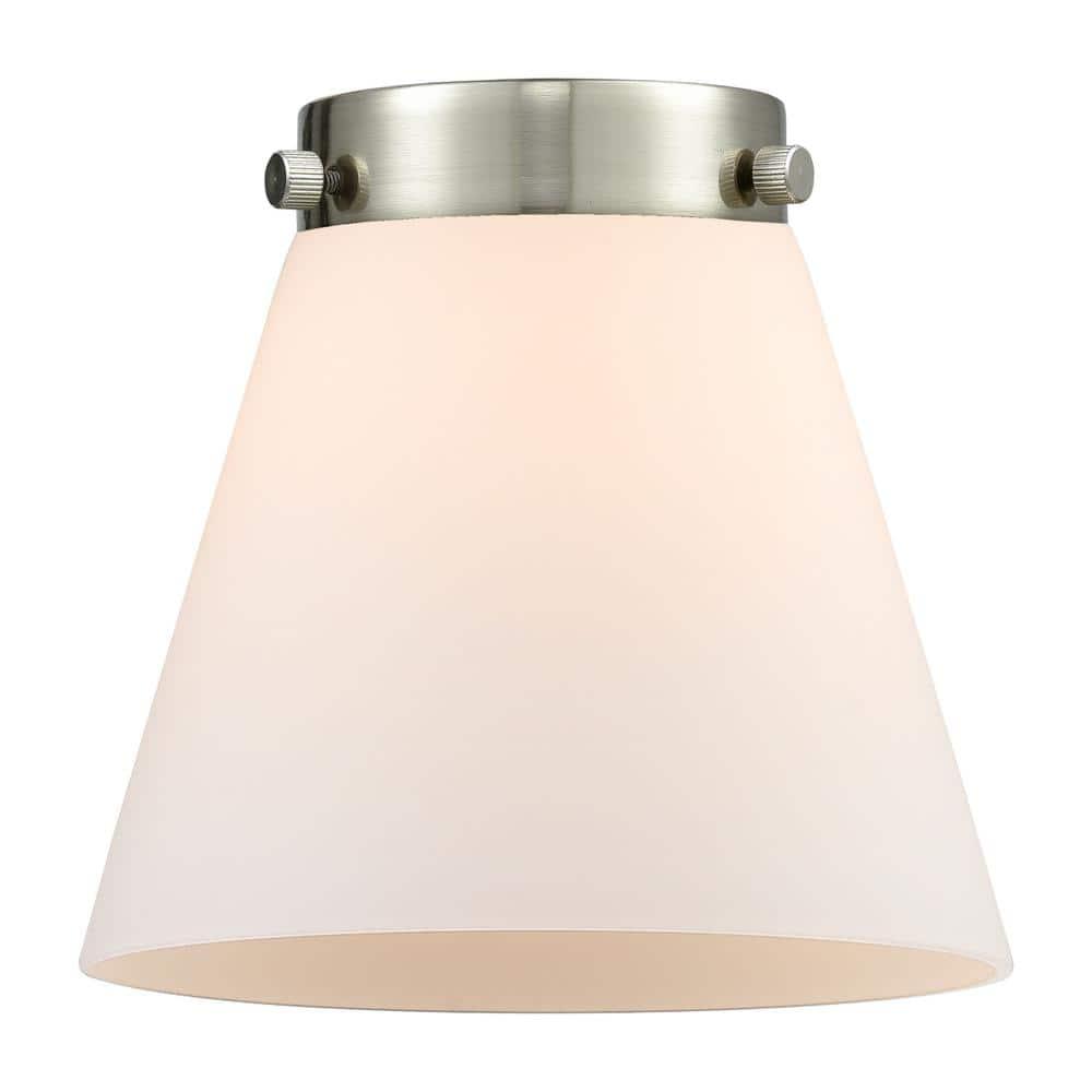 Antique Brass Mini Pendant Light with Frosted Glass Shade