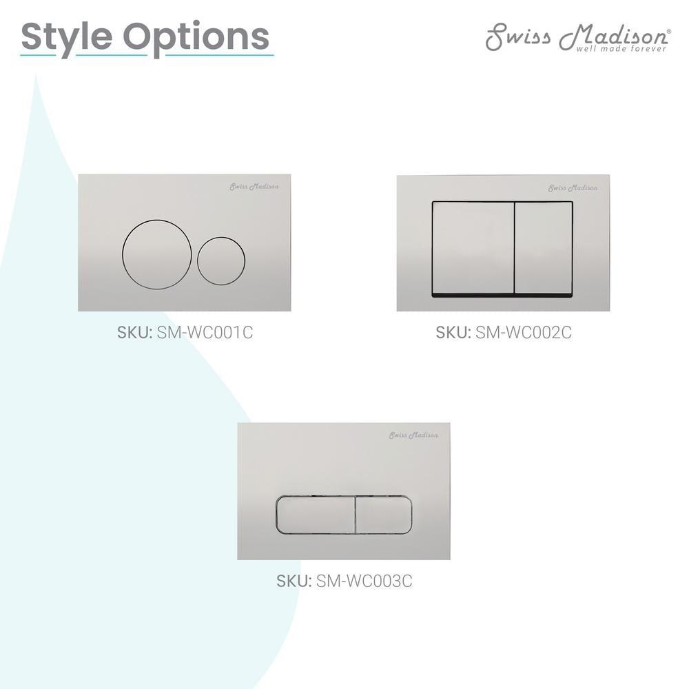 Wall Mount Actuator Push Button Plate