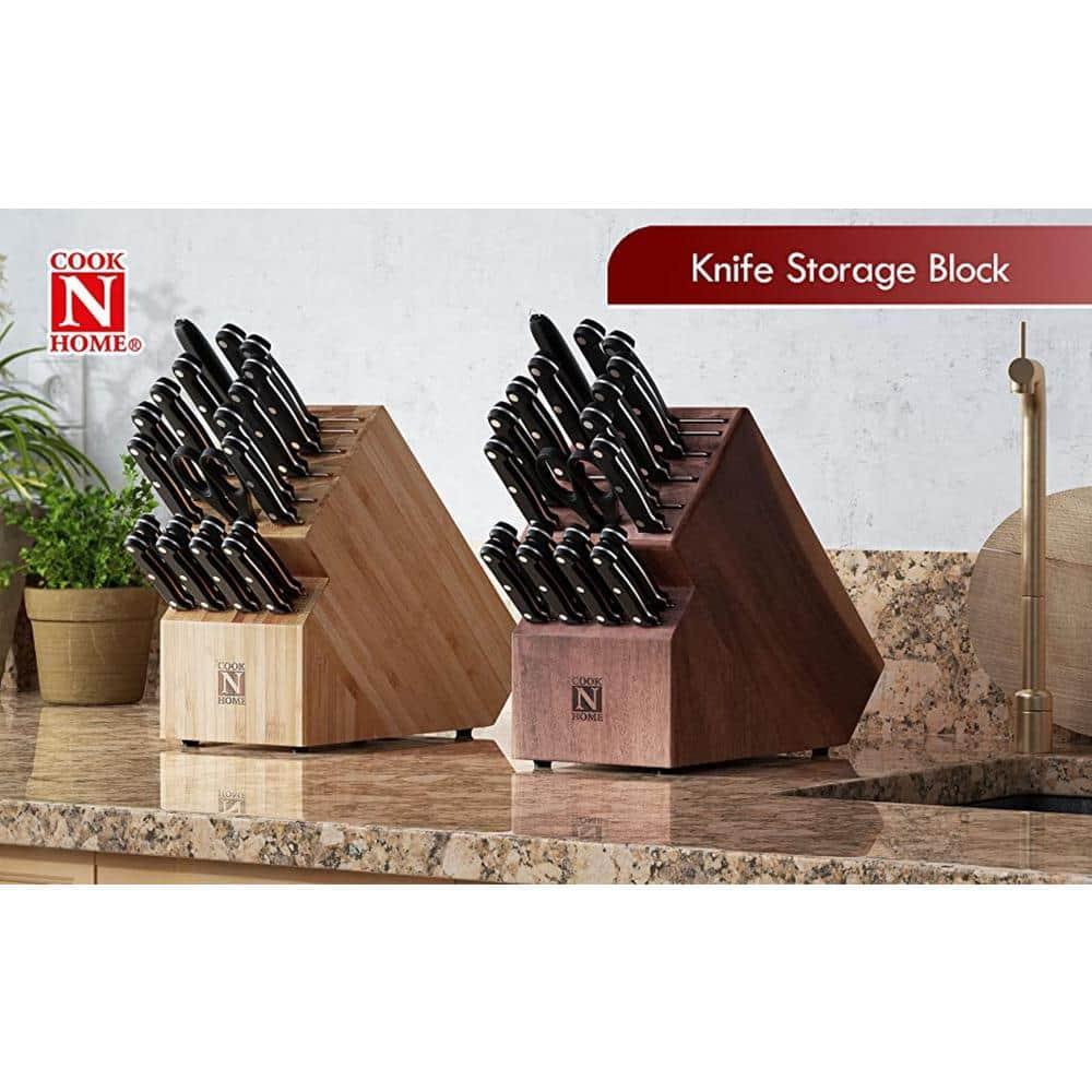 Cook N Home Cook N Home Knife Storage Block Without Knives