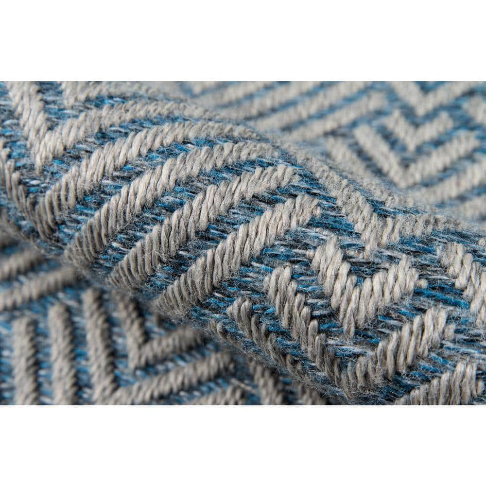 Momeni  Beige Como Rugs in Rectangle Shape - Big Blue 9'10" x 13'2" 10' x 14' Outdoor, Indoor Beige Rectangle