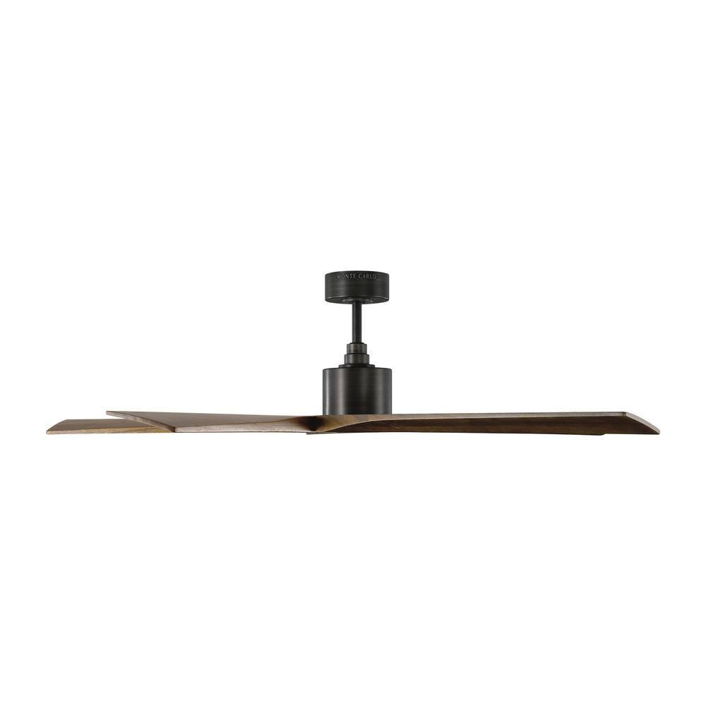 Monte Carlo 5Aspr56 Aspen 56" 5 Blade Indoor Ceiling Fan - Grey