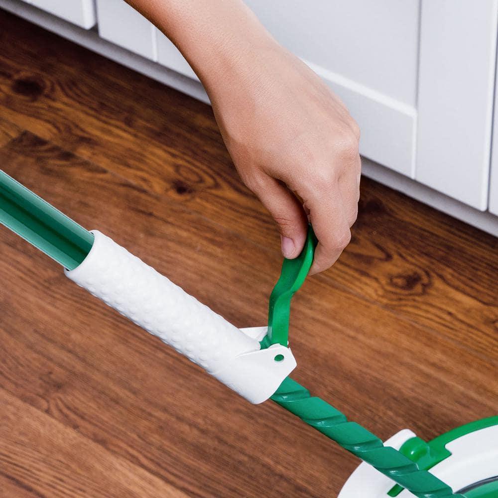 Libman Tornado Spin Mop and Bucket System | All-in-One Floor Cleaning Kit with Advanced Microfiber Head