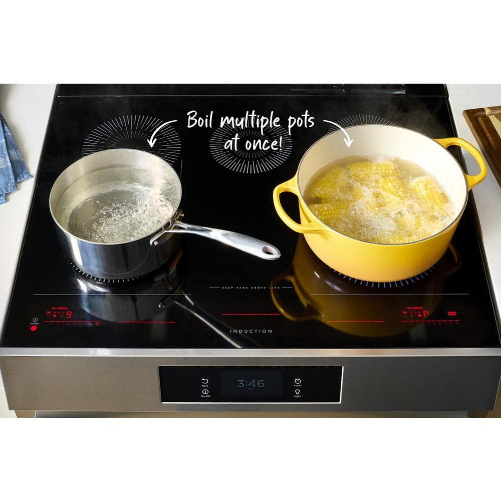 Frigidaire 30" Front Control Induction Range With Total Convection