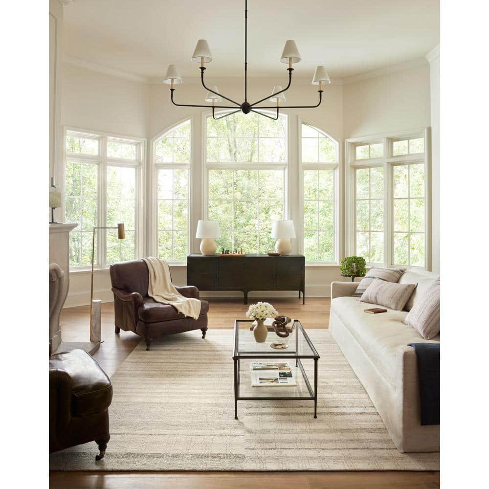 Chris Loves Julia x Loloi Natural/Sage, Transitional Area Rug