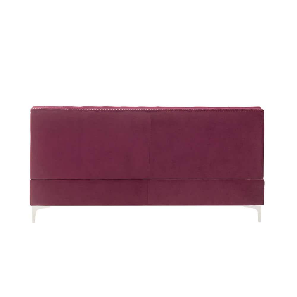 ACME Jaszira Armless Modular Sofa in Burgundy