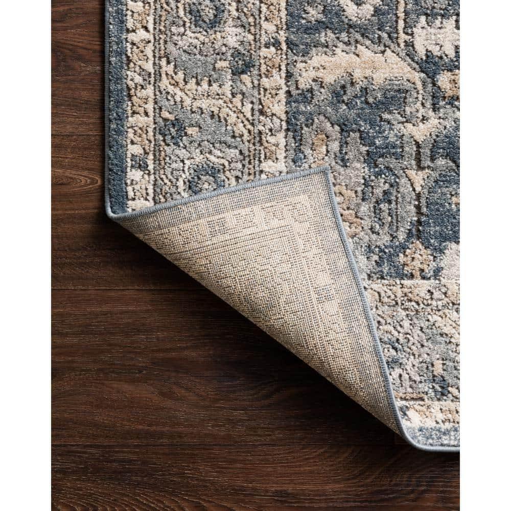 Loloi Teagan Denim / Pebble 7'-11" x 10'-6" Area Rug