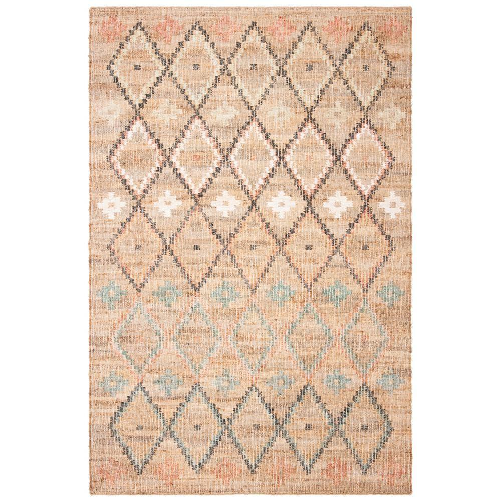 Kilim KLM753 Hand Loomed Accent Rug - Natural/Blue - 2'x3' - Safavieh.