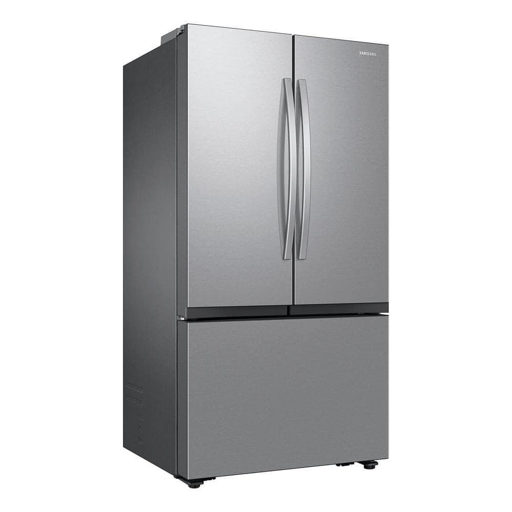 Samsung RF27CG5100SRAA 27 Cubic Feet Mega Capacity Counter Depth 3-Door French Door Refrigerator with Dual Auto Ice Maker