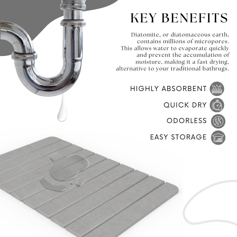 CastelloUSA Diatomite Water Absorbing Under-Sink Mat: Ultimate Protection for Your Cabinets