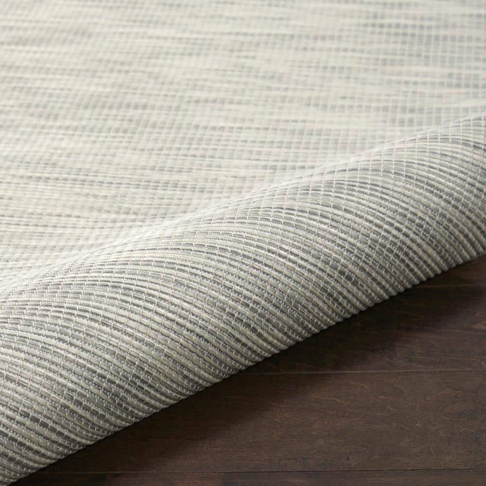 Nourison Positano POS01 Indoor/outdoor Area Rug - Light Grey 3' x 5'