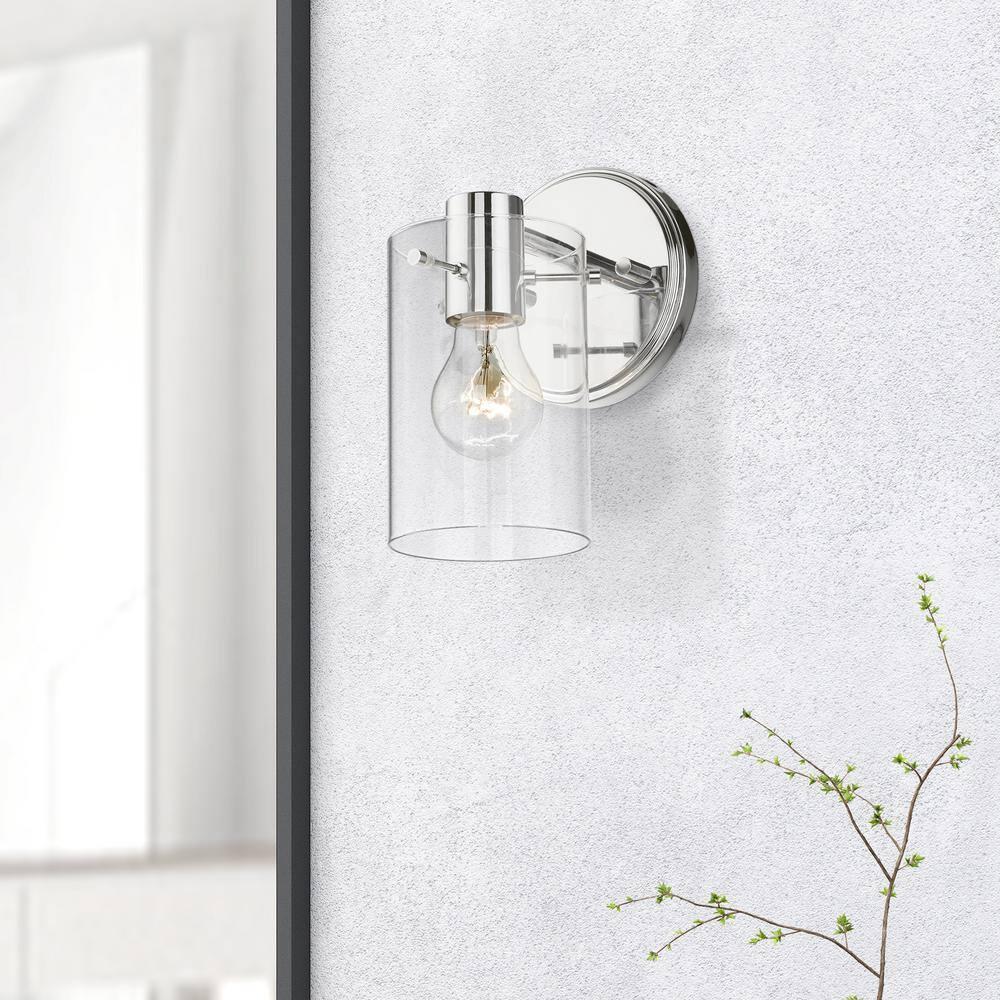 Livex Lighting Munich 1 - Light Sconce in  Polished Chrome