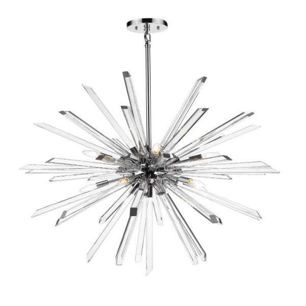 10 Light Chandelier In Modern Style 41.5 Inches Wide By 39 Inches High Z-Lite 4003-10Ch