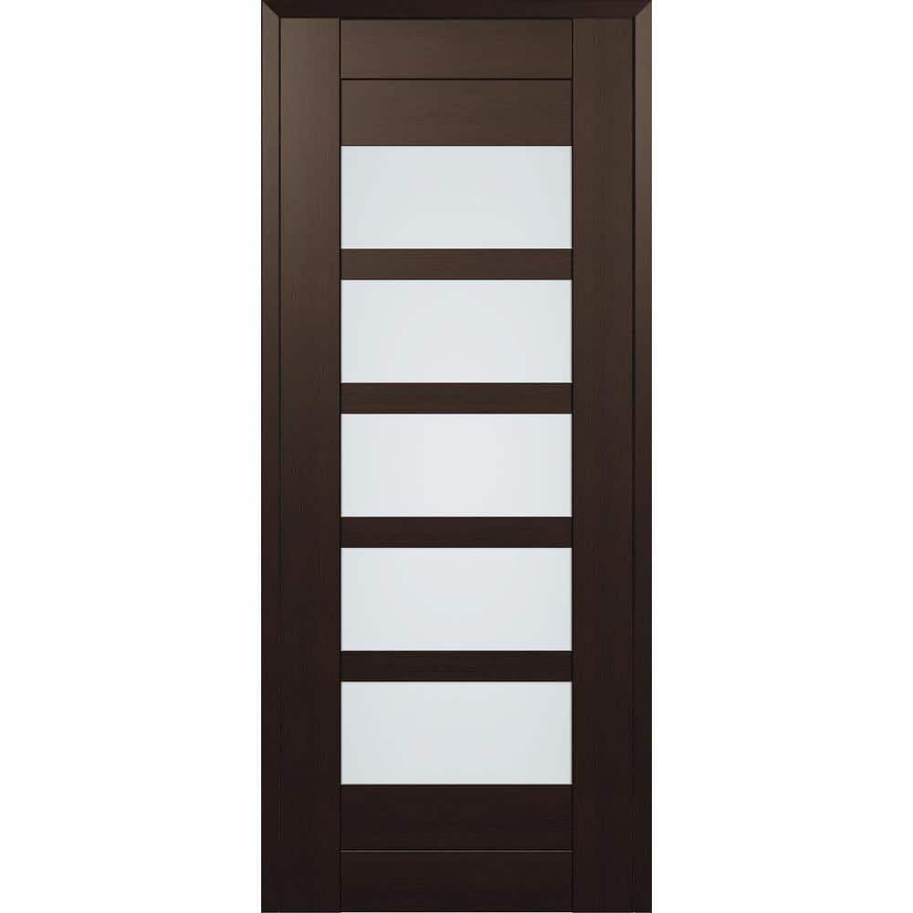 Belldinni Avon 07-07 Panelled Manufactured Wood and Glass Interior Door Slab